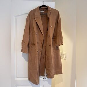 Zara Carmel color coat